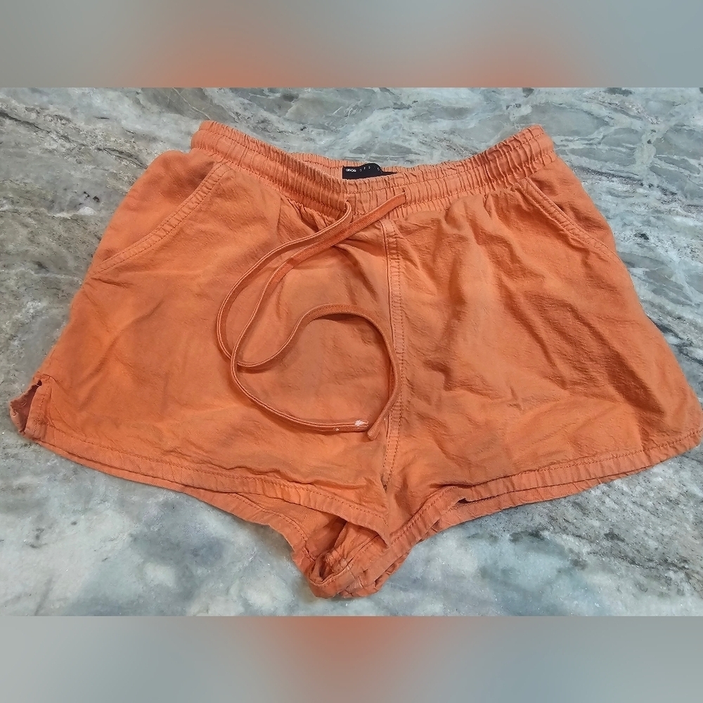ASOS Design Women’s Cotton Shorts Size 6 – Burnt Orange Casual Summer